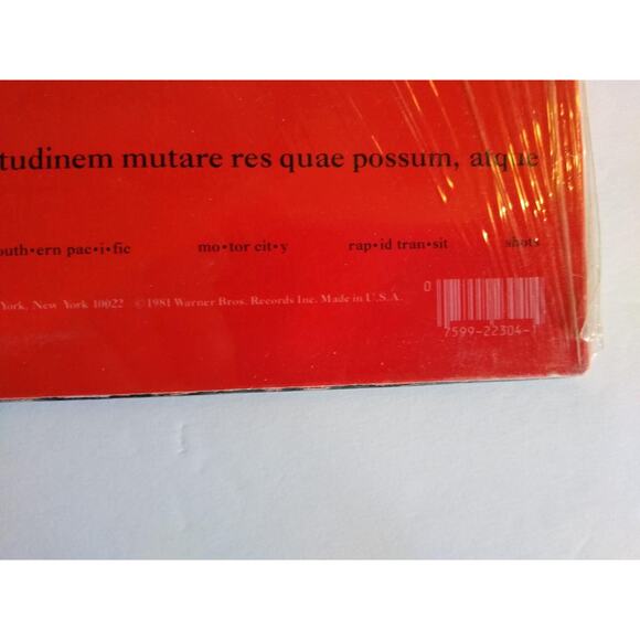 Neil Young And Crazy Horse Reactor LP Sealed 1981 US Reprise - HS 2304 Hard Rock - Picture 5 of 5